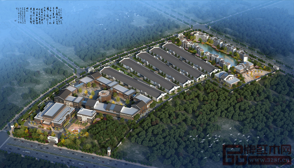 湖北鴻普軒家居有限公司鳥瞰圖 湖北鴻普軒家居有限公司鳥瞰圖