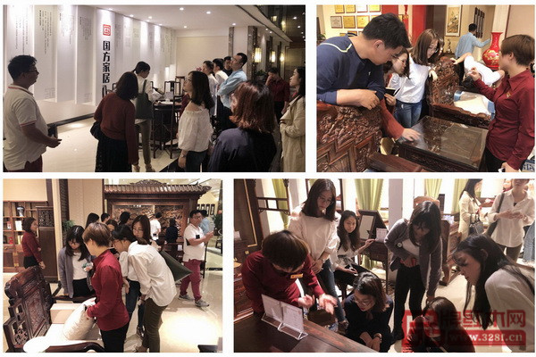 弘木傳媒學(xué)習(xí)小組參觀國(guó)方家居