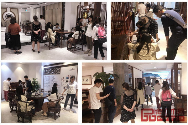 弘木傳媒學(xué)習(xí)小組參觀波記家具