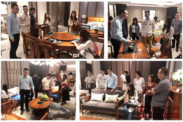 弘木傳媒學(xué)習(xí)小組參觀長(zhǎng)匯紅木