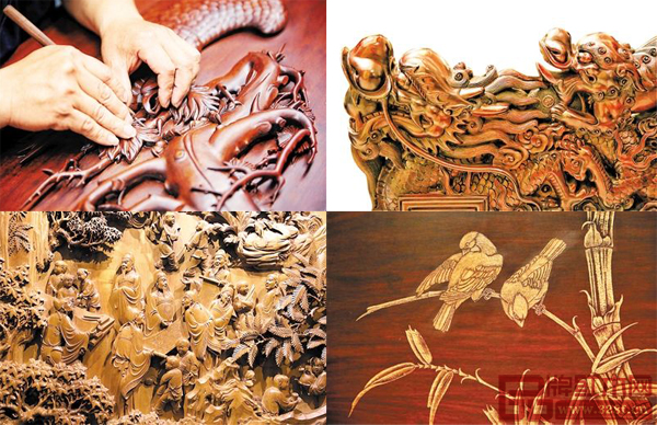  廣式家具用料考究，具有造型厚重、裝飾華麗、中西合璧等特點