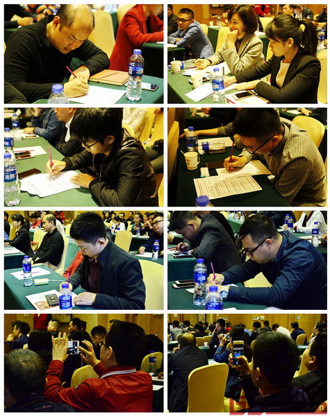 兩位主講嘉賓精彩的分享使得在座嘉賓紛紛用手機(jī)和紙筆記錄下每一個知識點(diǎn) 兩位主講嘉賓精彩的分享使得在座嘉賓紛紛用手機(jī)和紙筆記錄下每一個知識點(diǎn)