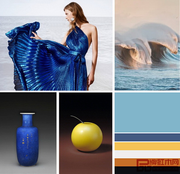 《淺漾》系列汲取天水之蔚藍(lán)、淺藍(lán),以及康熙年間灑藍(lán)釉、雍正時期黃色玻璃水丞的用色,加上灰白、銀色創(chuàng)出勻凈的美感,簡約更顯精致格調(diào),套色拼接家具在極致純凈的軟裝中散發(fā)恒久張力和悠揚(yáng)的美 《淺漾》系列汲取天水之蔚藍(lán)、淺藍(lán),以及康熙年間灑藍(lán)釉、雍正時期黃色玻璃水丞的用色,加上灰白、銀色創(chuàng)出勻凈的美感,簡約更顯精致格調(diào),套色拼接家具在極致純凈的軟裝中散發(fā)恒久張力和悠揚(yáng)的美