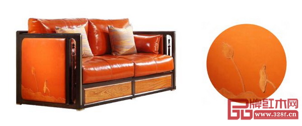 《境觀》系列創(chuàng)新性在皮材質(zhì)上采用“軟浮雕”,首度將傳統(tǒng)雕刻元素應(yīng)用在皮質(zhì)軟包上,形成立體、獨(dú)特的創(chuàng)意軟裝,花窗之內(nèi),荷苞婷婷而立,闊葉連天,細(xì)膩傳神,現(xiàn)代手法詮釋出東方古韻 《境觀》系列創(chuàng)新性在皮材質(zhì)上采用“軟浮雕”,首度將傳統(tǒng)雕刻元素應(yīng)用在皮質(zhì)軟包上,形成立體、獨(dú)特的創(chuàng)意軟裝,花窗之內(nèi),荷苞婷婷而立,闊葉連天,細(xì)膩傳神,現(xiàn)代手法詮釋出東方古韻