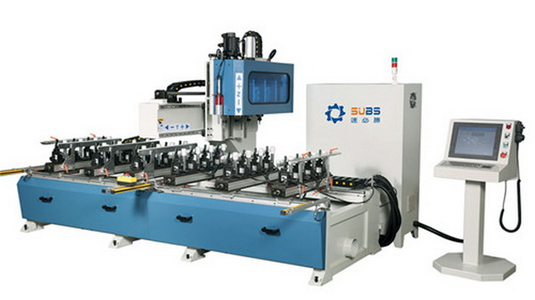  速必勝SDC-SC4*2-2400雙排數(shù)控榫槽機(jī)