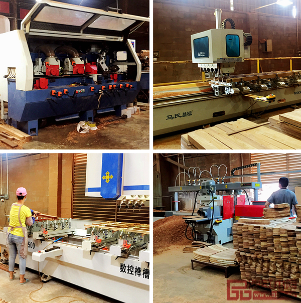匠王紅木工廠新引進的數(shù)控化機械 匠王紅木工廠新引進的數(shù)控化機械