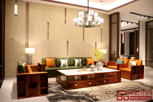 長匯紅木·檀薈《君度沙發(fā)》