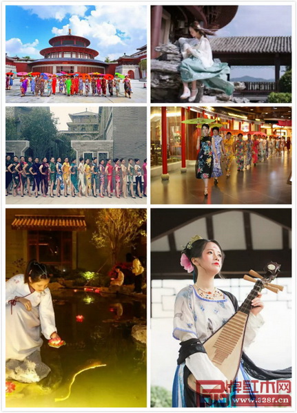 《中山旗袍傳承人》千人旗袍秀、第一屆紅博城最美古裝大賽、盛世漢唐古裝游園秀三場(chǎng)古裝大秀在紅博城驚艷上演（圖片來源：大涌發(fā)布、南方＋） 