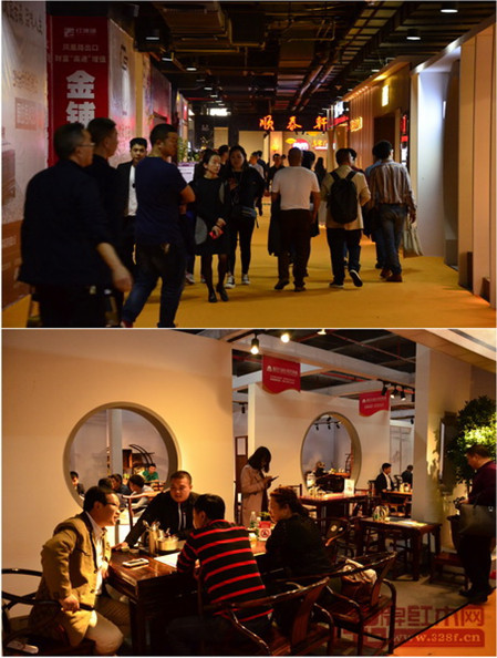 大批經(jīng)銷商穿梭于品牌展館，尋找新產(chǎn)品、新商機(jī)