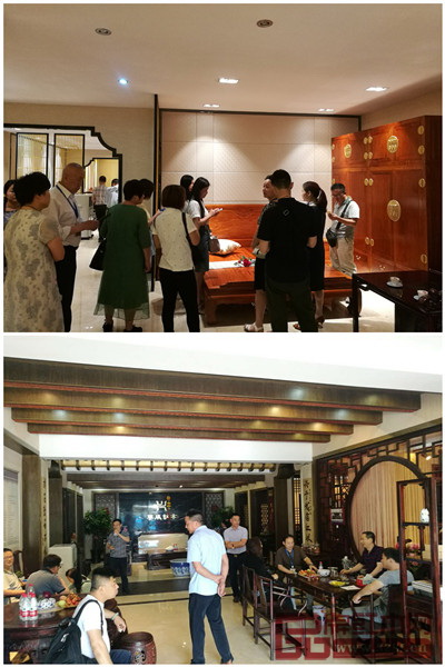 2018東陽紅博會商學團第三站,參觀興成紅木展廳 2018東陽紅博會商學團第三站,參觀興成紅木展廳