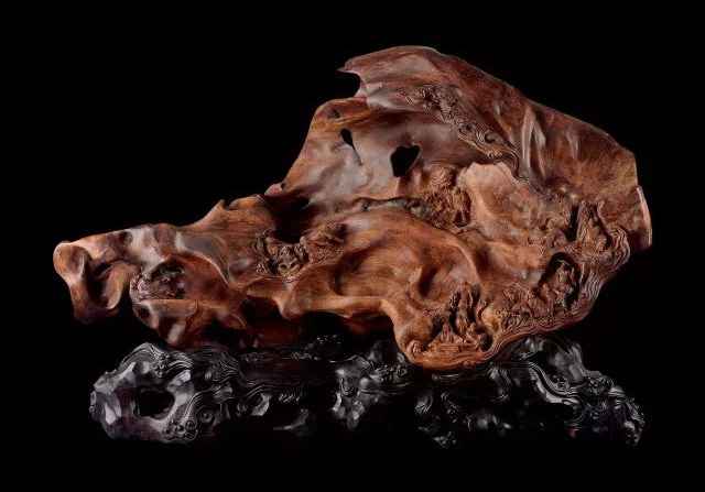 福建省雕刻藝術大師林建軍的《洞天福地》擺件