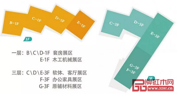 第10屆蘇州家具展展館平面圖