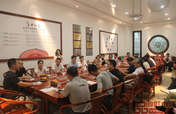 杭州金華商會成員和純本森活董事長厲清平交流學習