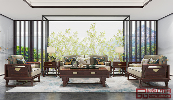 印巷森刻喜上梅梢系列《漢風客廳》 印巷森刻喜上梅梢系列《漢風客廳》