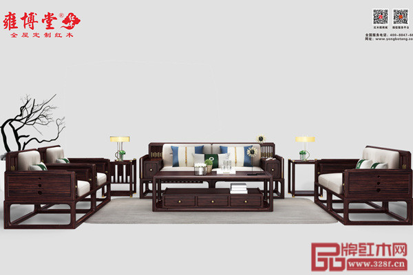 雍博堂紅木印尼黑酸枝新品《榮觀》 雍博堂紅木印尼黑酸枝新品《榮觀》