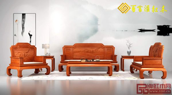 百富匯紅木《明月沙發(fā)》六件套 百富匯紅木《明月沙發(fā)》六件套