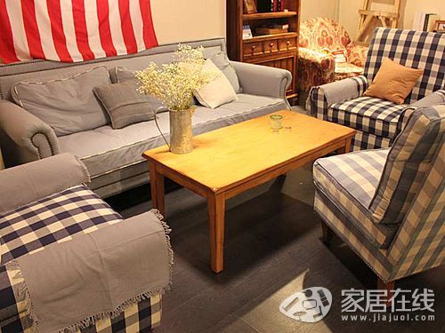 愛上奶酪王國布藝沙發(fā)