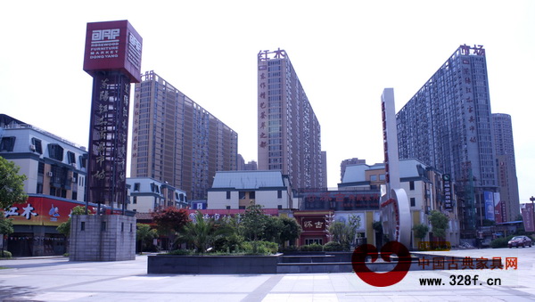 東陽紅木家具市場外景