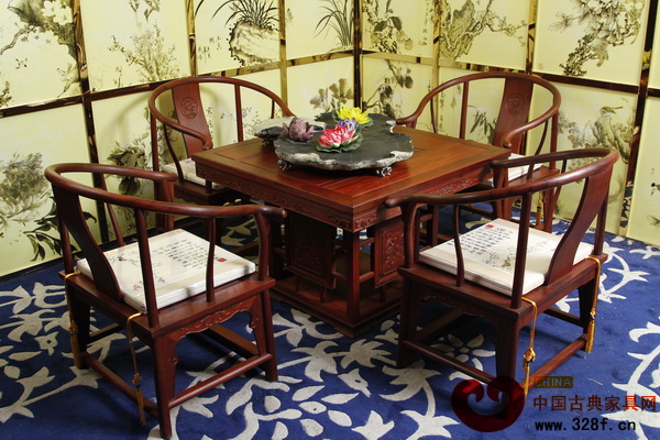 雙洋紅木:茶座