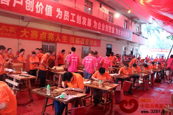 友聯(lián)·為家首屆員工技能大賽現(xiàn)場