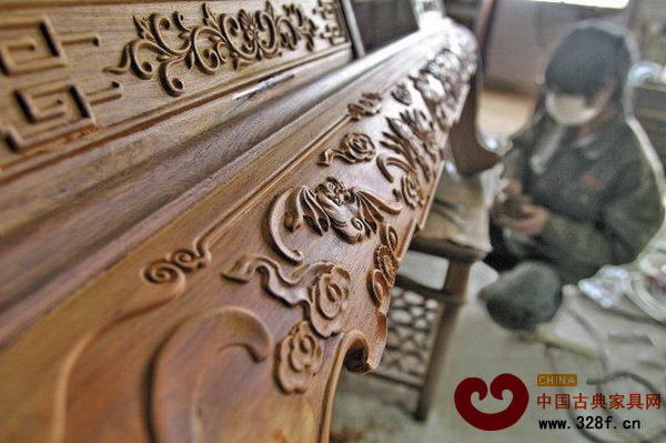 紅木家具雕刻