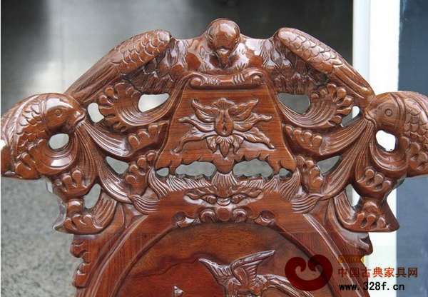 海南黃花梨家具局部圖