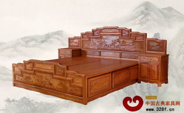 長(zhǎng)豐紅木旗下品牌“長(zhǎng)紅家具”臥室系列產(chǎn)品