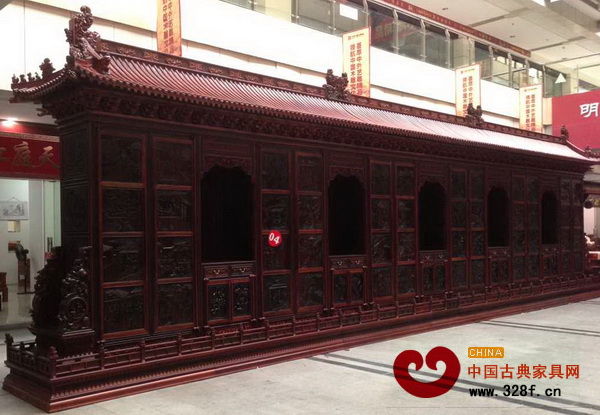 大清翰林作品《中華耕織世紀(jì)大柜》