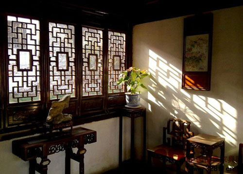 蘇州園林的紅木家具