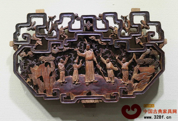 木雕“五子登科”