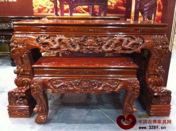 新豐神桌廈門佛事展參展的精美神桌