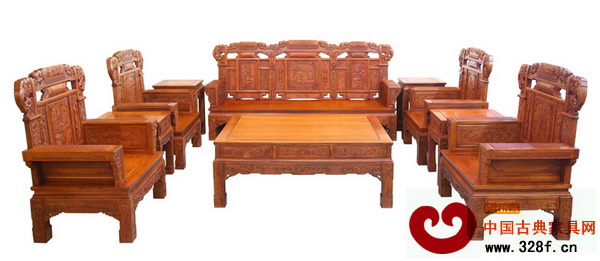 興成紅木——福象沙發(fā)