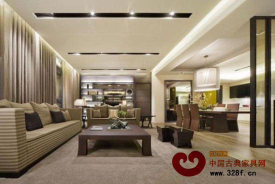 簡約中式風(fēng)格 讓生活更舒緩