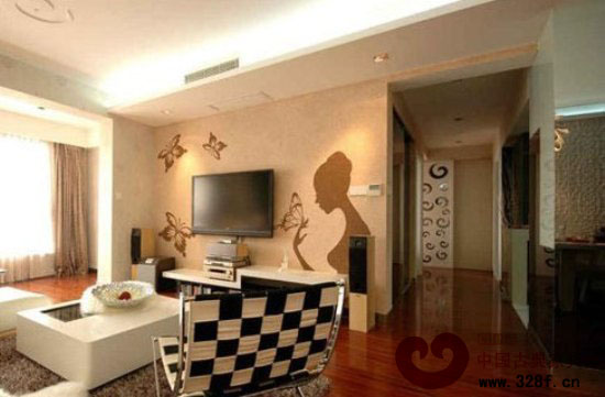 簡(jiǎn)約浪漫混搭  點(diǎn)睛中式元素的時(shí)尚空間