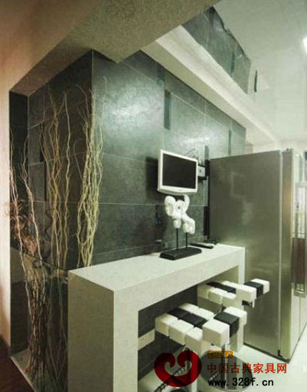 簡(jiǎn)約浪漫混搭  點(diǎn)睛中式元素的時(shí)尚空間