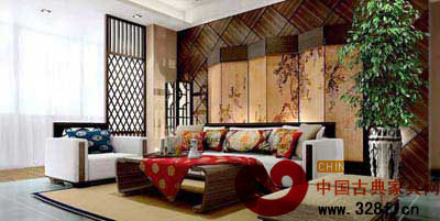 窺探復(fù)古之美 中式家居性感