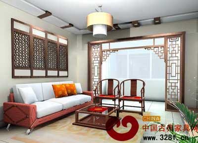 窺探復(fù)古之美 中式家居性感