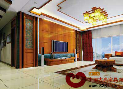 窺探復(fù)古之美 中式家居性感