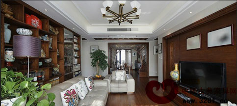 華美中國風(fēng) 古色古香三居室