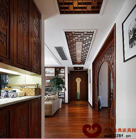 華美中國風(fēng) 古色古香三居室