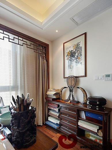 華美中國風(fēng) 古色古香三居室