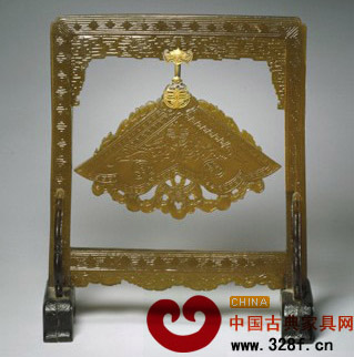 魚鰾帶架戟磬鑒賞