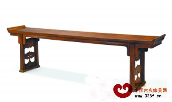 明末清初,黃花梨獨板大翹頭案
