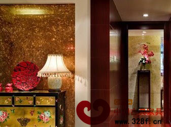 古典雅致的現(xiàn)代中式別墅裝修效果圖