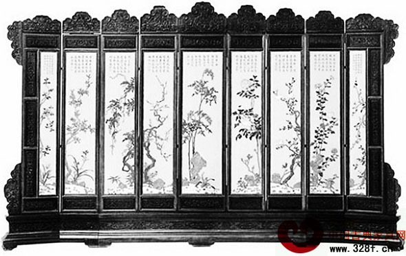 清末屏風(fēng)