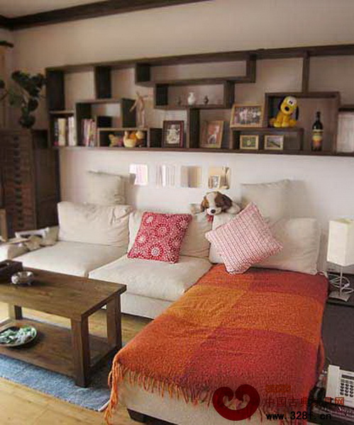 中式裝修樣板間：雅致沙發(fā)