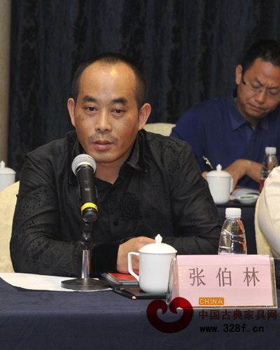 昆明林達(dá)宏紅木董事長張伯林接受采訪