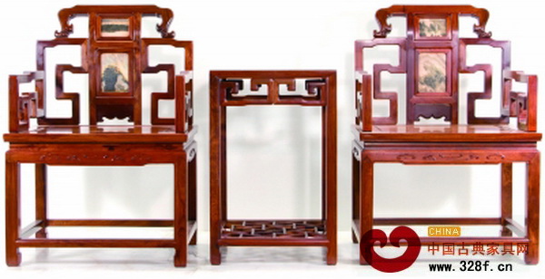 蘇式太師椅(二椅一幾)