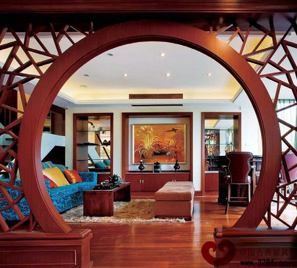 中式風(fēng)格拱門