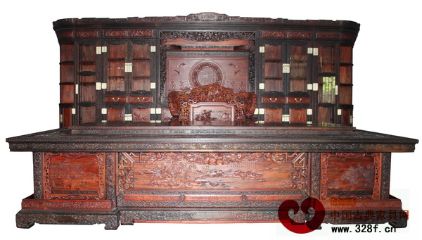 卓木王紅木——中國夢富春山居和諧書房